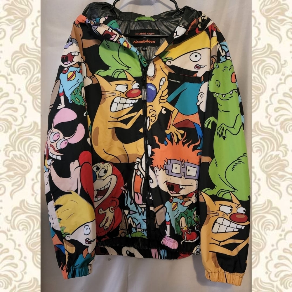 Nickelodeon x Members Only Hooded Windbreaker
